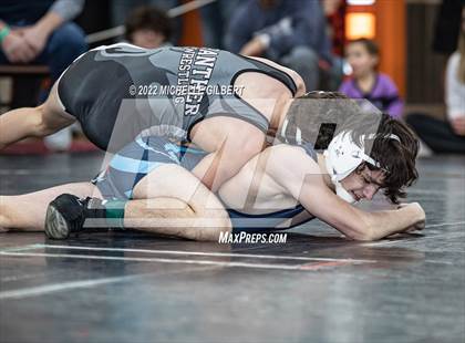 Thumbnail 3 in PIAA AA Regional State Qualifier Wrestlebacks and Semifinals photogallery.