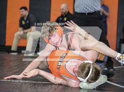 Thumbnail 3 in PIAA AA Regional State Qualifier Wrestlebacks and Semifinals photogallery.