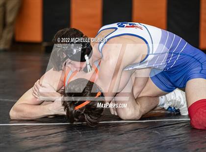 Thumbnail 2 in PIAA AA Regional State Qualifier Wrestlebacks and Semifinals photogallery.