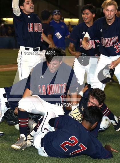 Thumbnail 2 in Monrovia vs. La Quinta (CIFSS Division 4 Final) photogallery.