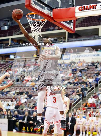 Thumbnail 3 in Our Lady of Lourdes Regional vs. Kennedy Catholic (PIAA A Championship) photogallery.