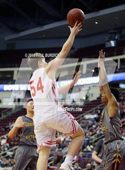 Thumbnail 2 in Our Lady of Lourdes Regional vs. Kennedy Catholic (PIAA A Championship) photogallery.