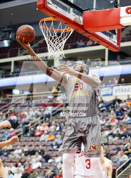 Thumbnail 2 in Our Lady of Lourdes Regional vs. Kennedy Catholic (PIAA A Championship) photogallery.