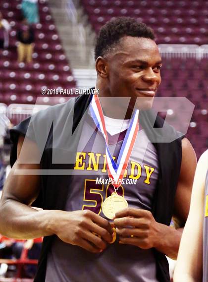 Thumbnail 1 in Our Lady of Lourdes Regional vs. Kennedy Catholic (PIAA A Championship) photogallery.