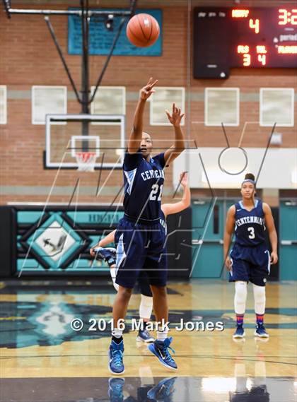 Thumbnail 2 in Archbishop Mitty vs. Centennial (Nike Tournament of Champions) photogallery.