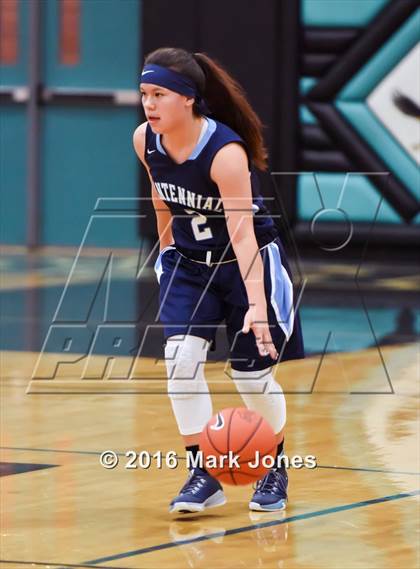 Thumbnail 1 in Archbishop Mitty vs. Centennial (Nike Tournament of Champions) photogallery.
