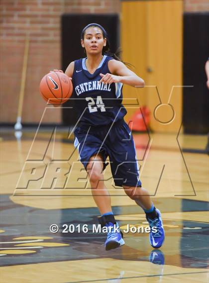 Thumbnail 1 in Archbishop Mitty vs. Centennial (Nike Tournament of Champions) photogallery.