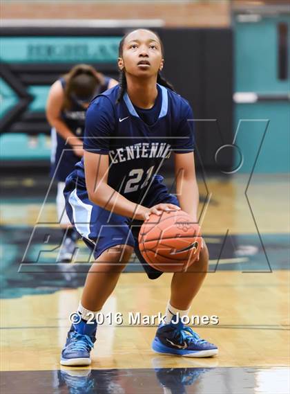 Thumbnail 2 in Archbishop Mitty vs. Centennial (Nike Tournament of Champions) photogallery.