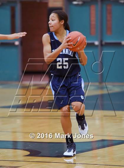 Thumbnail 3 in Archbishop Mitty vs. Centennial (Nike Tournament of Champions) photogallery.