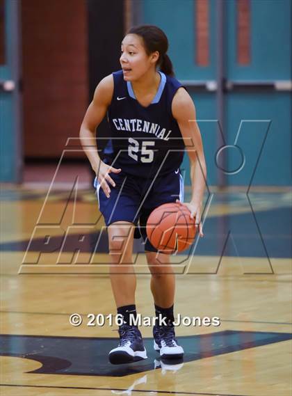 Thumbnail 2 in Archbishop Mitty vs. Centennial (Nike Tournament of Champions) photogallery.