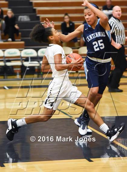Thumbnail 2 in Archbishop Mitty vs. Centennial (Nike Tournament of Champions) photogallery.