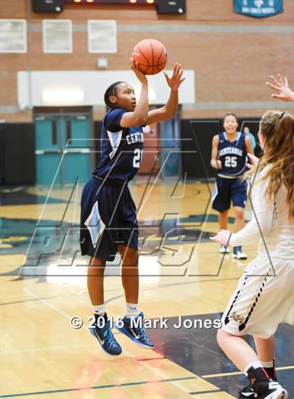 Thumbnail 1 in Archbishop Mitty vs. Centennial (Nike Tournament of Champions) photogallery.