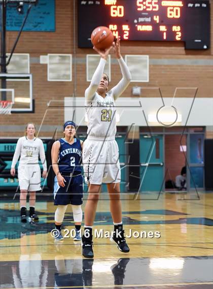 Thumbnail 1 in Archbishop Mitty vs. Centennial (Nike Tournament of Champions) photogallery.