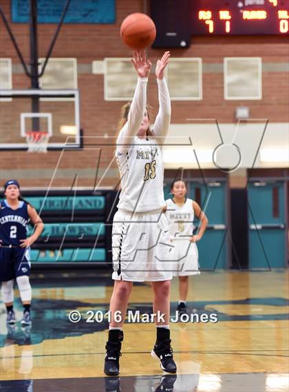 Thumbnail 3 in Archbishop Mitty vs. Centennial (Nike Tournament of Champions) photogallery.