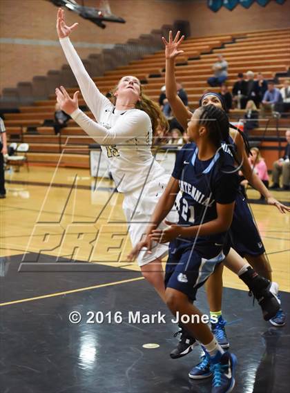 Thumbnail 1 in Archbishop Mitty vs. Centennial (Nike Tournament of Champions) photogallery.