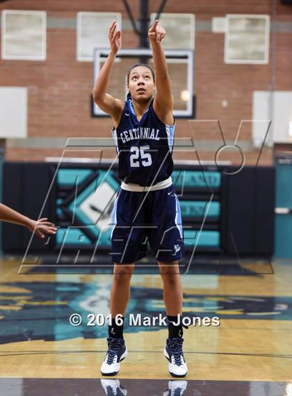 Thumbnail 1 in Archbishop Mitty vs. Centennial (Nike Tournament of Champions) photogallery.