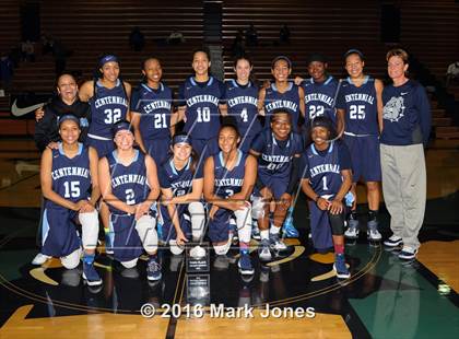 Thumbnail 2 in Archbishop Mitty vs. Centennial (Nike Tournament of Champions) photogallery.