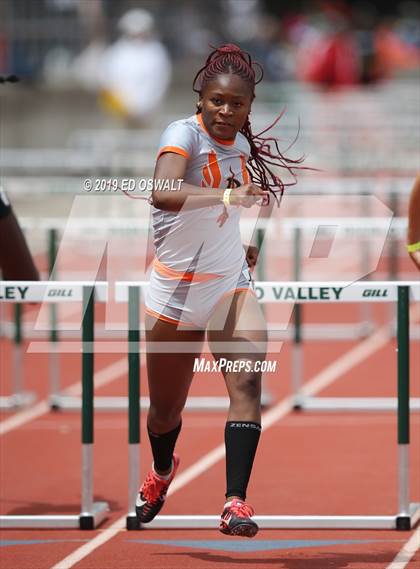 Thumbnail 3 in CIF NCS Meet of Champions (Girls 100 Meter Hurdles) photogallery.