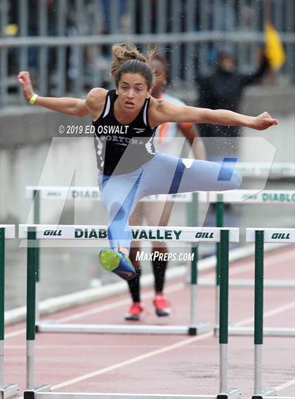 Thumbnail 3 in CIF NCS Meet of Champions (Girls 100 Meter Hurdles) photogallery.
