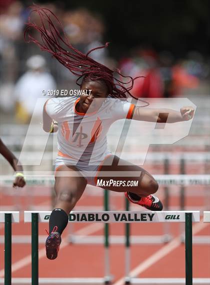 Thumbnail 1 in CIF NCS Meet of Champions (Girls 100 Meter Hurdles) photogallery.