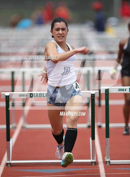 Thumbnail 2 in CIF NCS Meet of Champions (Girls 100 Meter Hurdles) photogallery.