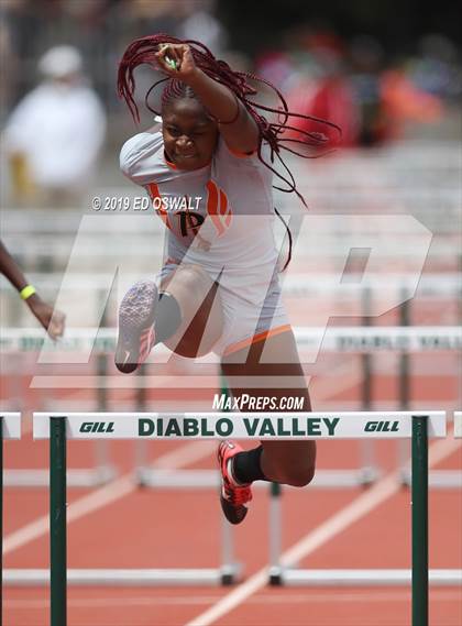 Thumbnail 3 in CIF NCS Meet of Champions (Girls 100 Meter Hurdles) photogallery.