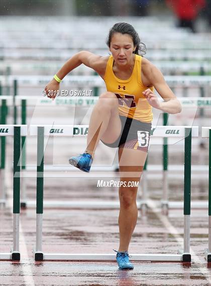 Thumbnail 3 in CIF NCS Meet of Champions (Girls 100 Meter Hurdles) photogallery.
