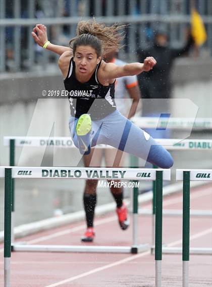 Thumbnail 2 in CIF NCS Meet of Champions (Girls 100 Meter Hurdles) photogallery.