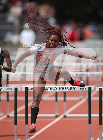 Thumbnail 2 in CIF NCS Meet of Champions (Girls 100 Meter Hurdles) photogallery.