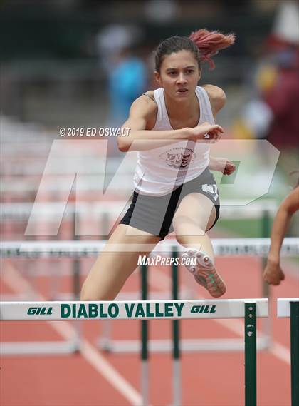 Thumbnail 2 in CIF NCS Meet of Champions (Girls 100 Meter Hurdles) photogallery.