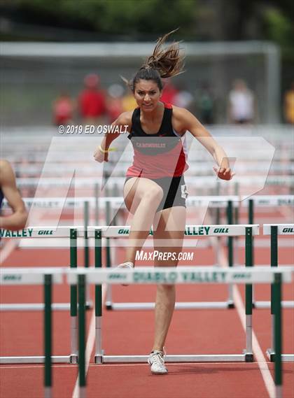 Thumbnail 1 in CIF NCS Meet of Champions (Girls 100 Meter Hurdles) photogallery.