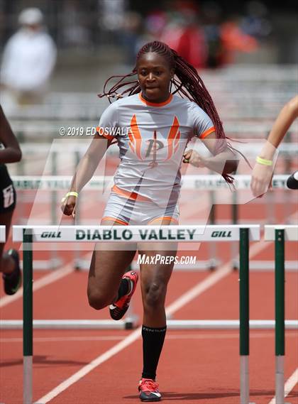 Thumbnail 2 in CIF NCS Meet of Champions (Girls 100 Meter Hurdles) photogallery.