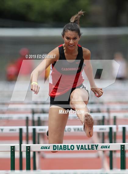 Thumbnail 2 in CIF NCS Meet of Champions (Girls 100 Meter Hurdles) photogallery.