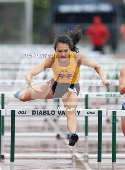 Thumbnail 2 in CIF NCS Meet of Champions (Girls 100 Meter Hurdles) photogallery.