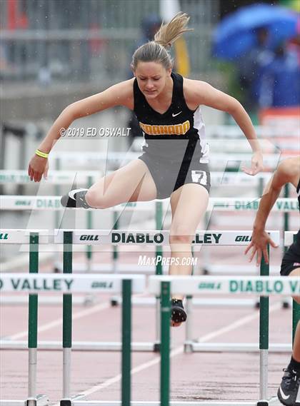 Thumbnail 1 in CIF NCS Meet of Champions (Girls 100 Meter Hurdles) photogallery.
