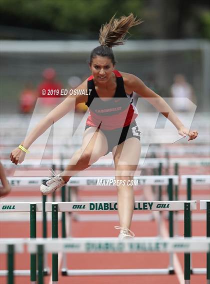 Thumbnail 3 in CIF NCS Meet of Champions (Girls 100 Meter Hurdles) photogallery.