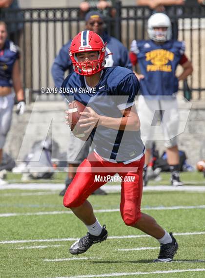 Thumbnail 3 in Xaverian Brothers @ Central Catholic (Scrimmage) photogallery.