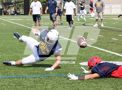 Thumbnail 3 in Xaverian Brothers @ Central Catholic (Scrimmage) photogallery.