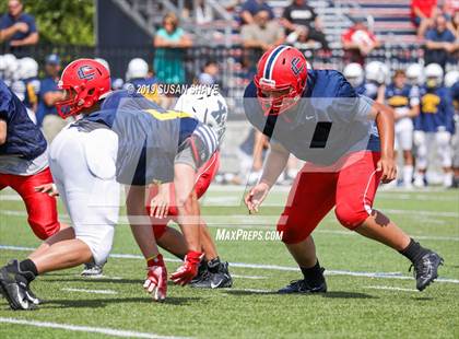 Thumbnail 3 in Xaverian Brothers @ Central Catholic (Scrimmage) photogallery.
