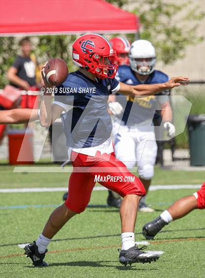 Thumbnail 2 in Xaverian Brothers @ Central Catholic (Scrimmage) photogallery.
