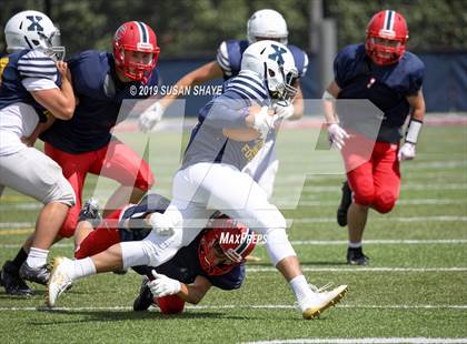 Thumbnail 3 in Xaverian Brothers @ Central Catholic (Scrimmage) photogallery.