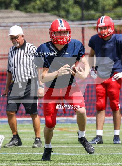 Thumbnail 3 in Xaverian Brothers @ Central Catholic (Scrimmage) photogallery.