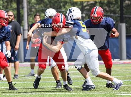 Thumbnail 3 in Xaverian Brothers @ Central Catholic (Scrimmage) photogallery.