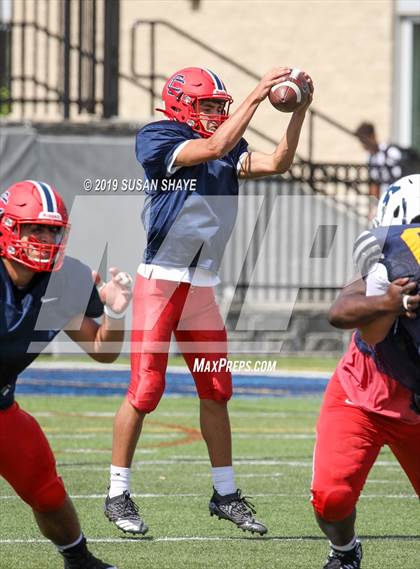 Thumbnail 1 in Xaverian Brothers @ Central Catholic (Scrimmage) photogallery.