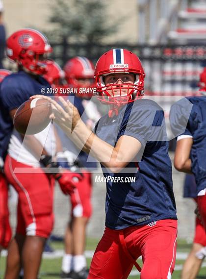 Thumbnail 2 in Xaverian Brothers @ Central Catholic (Scrimmage) photogallery.