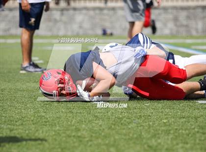 Thumbnail 2 in Xaverian Brothers @ Central Catholic (Scrimmage) photogallery.