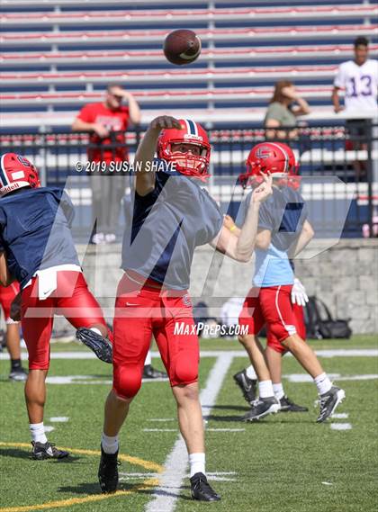 Thumbnail 1 in Xaverian Brothers @ Central Catholic (Scrimmage) photogallery.