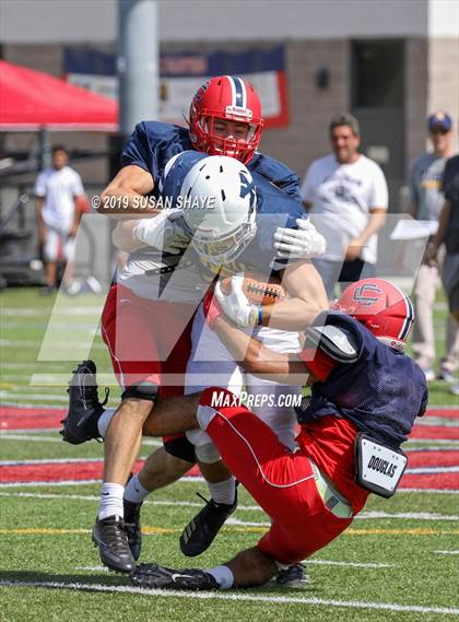 Thumbnail 2 in Xaverian Brothers @ Central Catholic (Scrimmage) photogallery.
