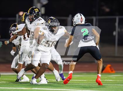 Thumbnail 2 in Clark vs Sports Leadership & Management (NIAA 4A Region Semifinal) photogallery.