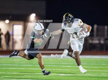 Thumbnail 3 in Clark vs Sports Leadership & Management (NIAA 4A Region Semifinal) photogallery.